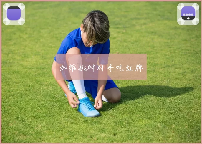 加维挑衅对手吃红牌